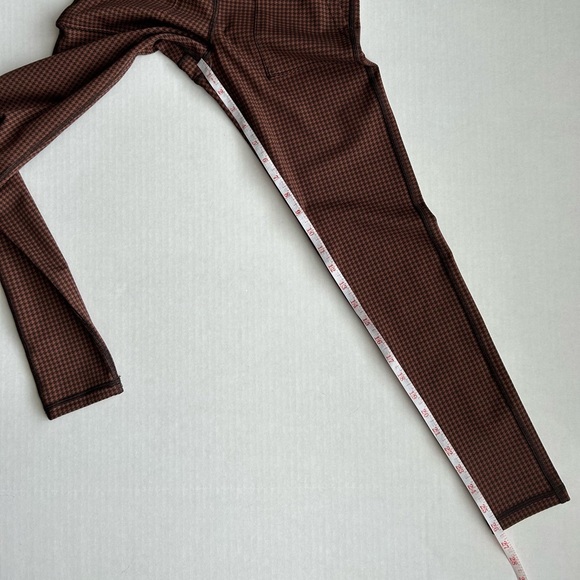 Offline by Aerie Women’s Brown Mini Houndstooth Drawcord Leggings Small - Picture 6 of 11